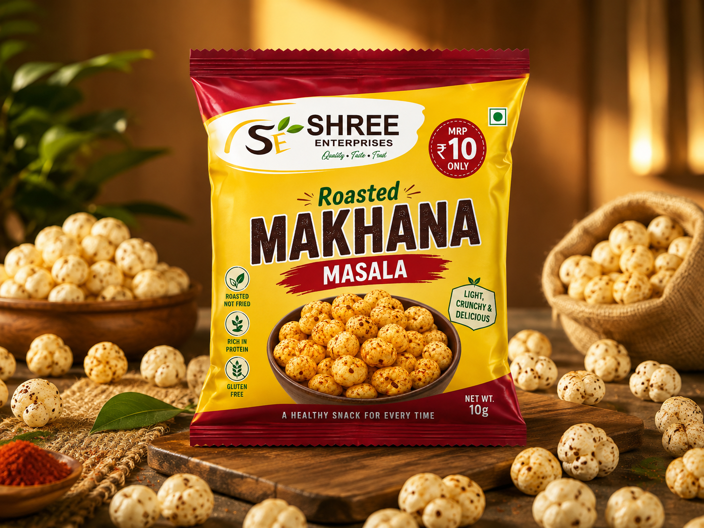 Roasted Makhana